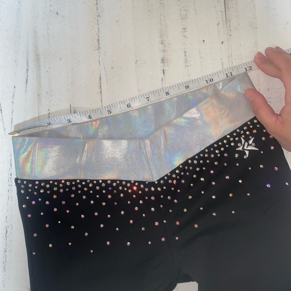 Like new YL Rebel bling cheer outfit costume - Picture 6 of 9